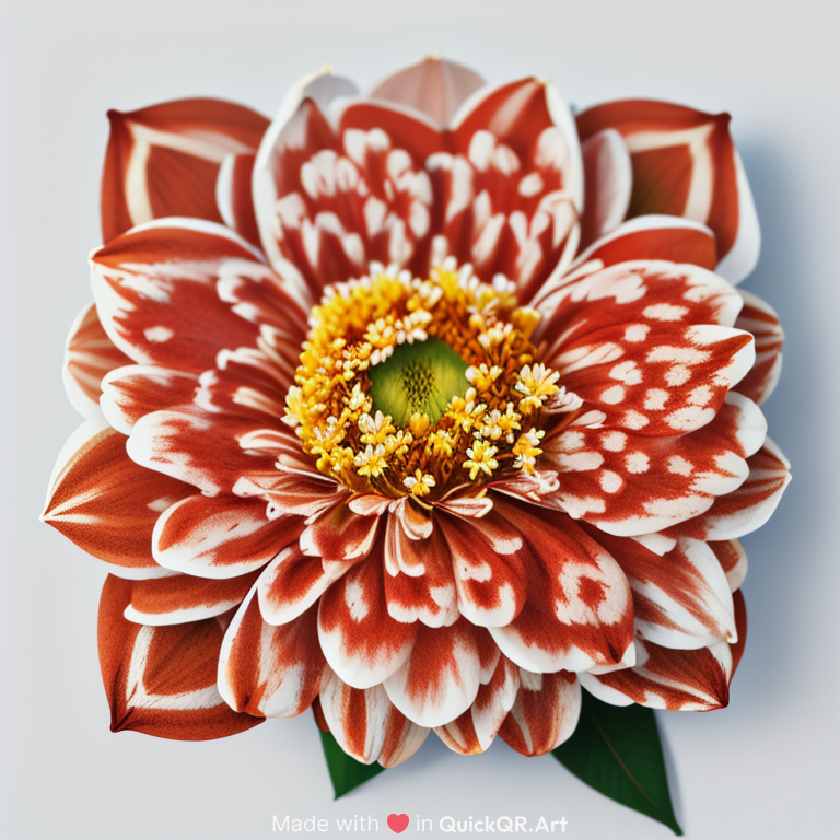 flower on white background
